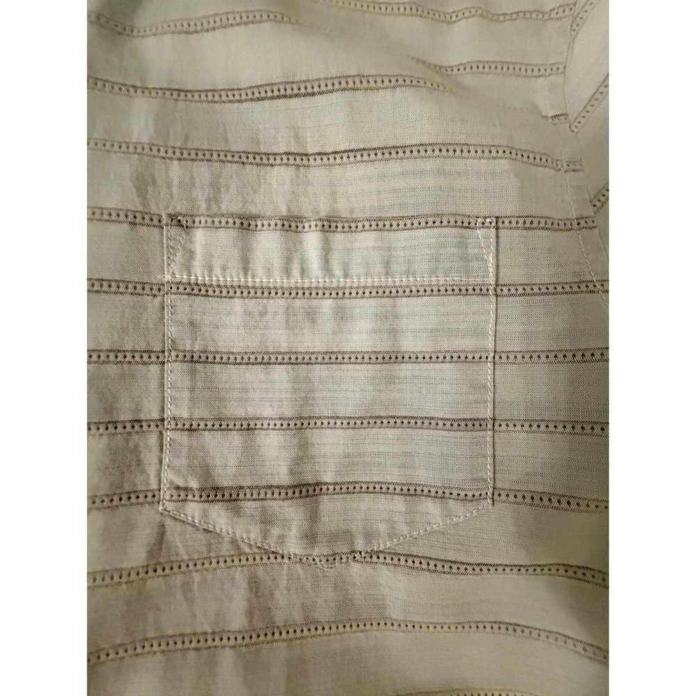 Tommy Bahama Relax Button Front Shirt Men Sz M Short Sleeve Casual Camp Coastal